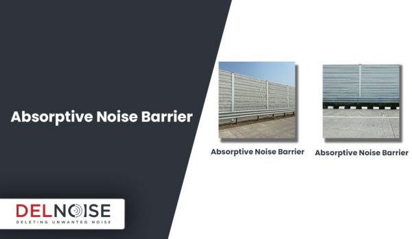 Absorptive Noise Barrier
